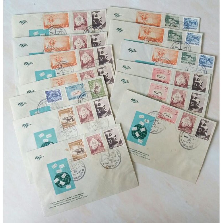 

Sampul Edisi Minggu Pengiriman Surat Internasional Tahun 1959