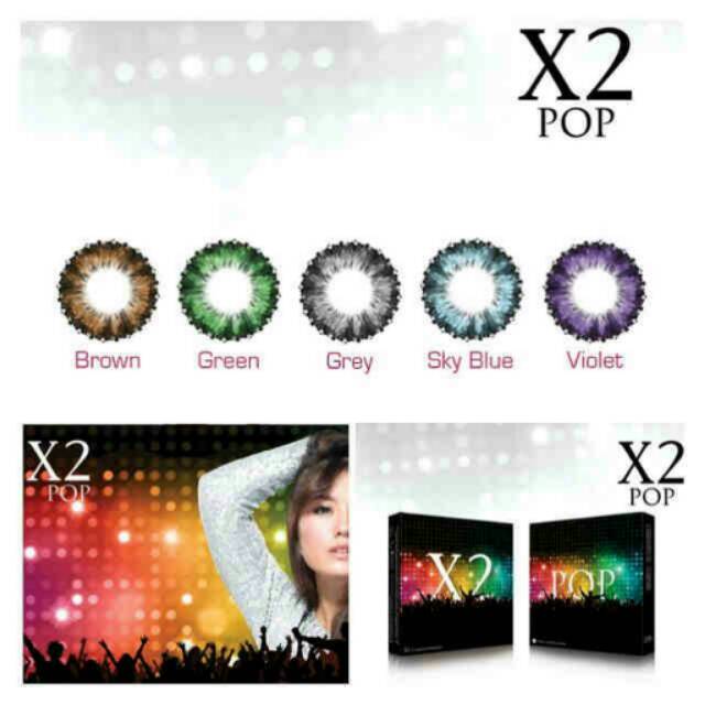 Softlens X2 Pop Softlen Soflen Soflens Soflense Contactlens