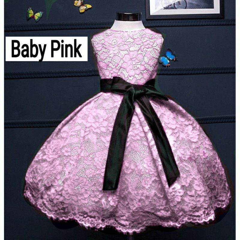 Dress anak Abella brokat baju pesta anak perempuan baju brukat anak Dress anak cewek