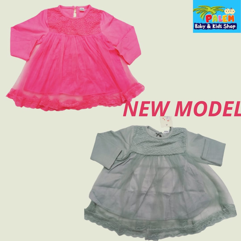 Dress ANAK kekinian tebaru tile lembut 2329