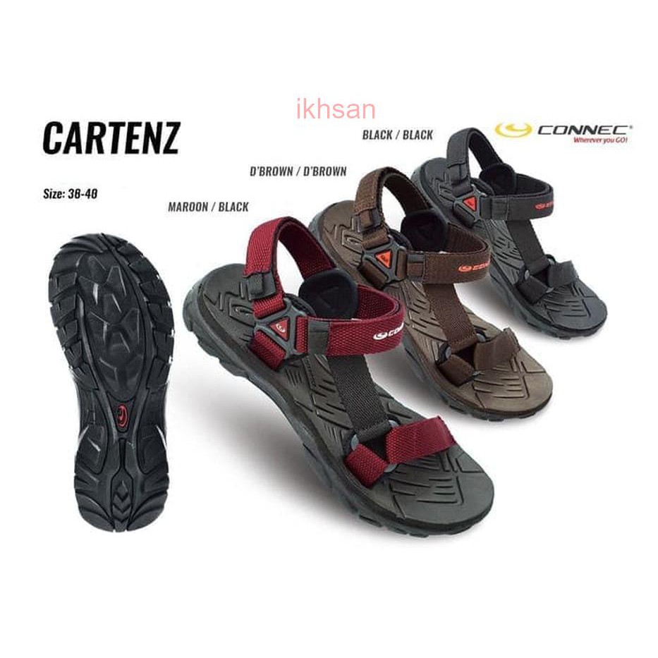 CONNEC CARTENZ Sepatu Sendal Sandal Gunung Hiking Pria Cowok ORIGINAL