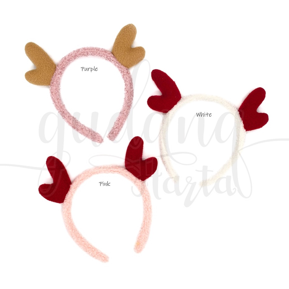 Bando Tanduk Rusa Merah Bandana Red Deer Antler GH 211124