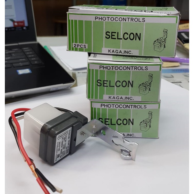 SELCON Photocell 3A 220V Sensor Cahaya