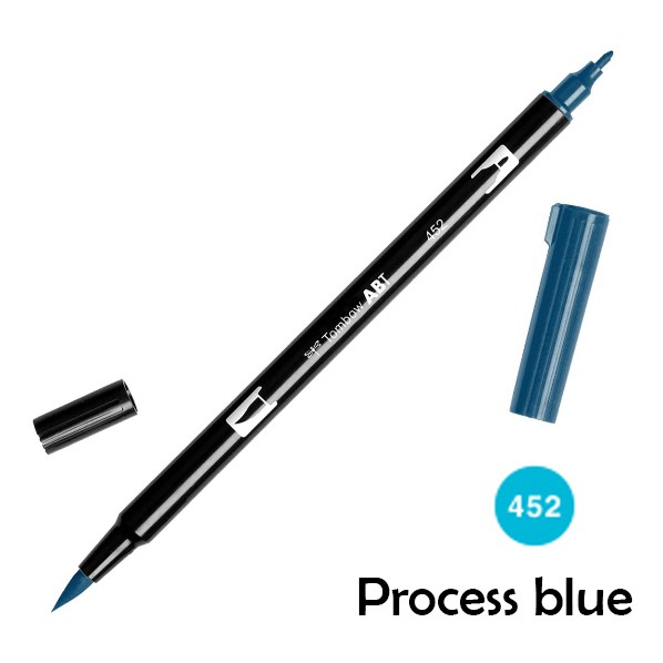 

ABT Tombow Dual Brush Pen - 452 Process Blue