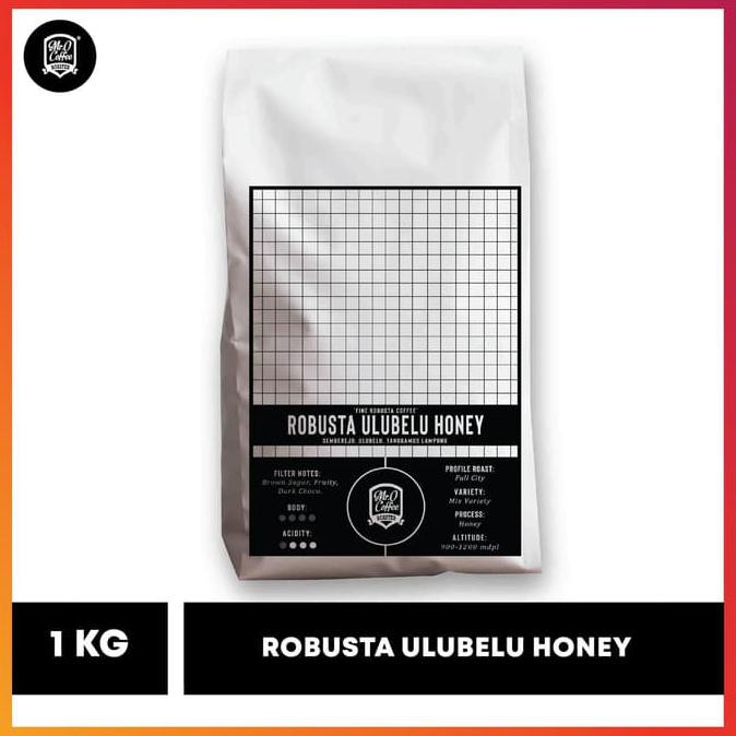 

Biji/Bubuk Kopi Robusta Fine Ulubelu Proses Madu 1kg - BIJI SANGRAI BERGARANSI