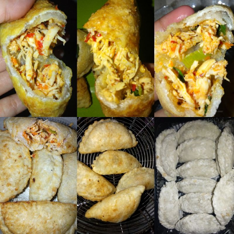 

Cireng Suwir Pedas isi Ayam Full + Daun Bawang Enak