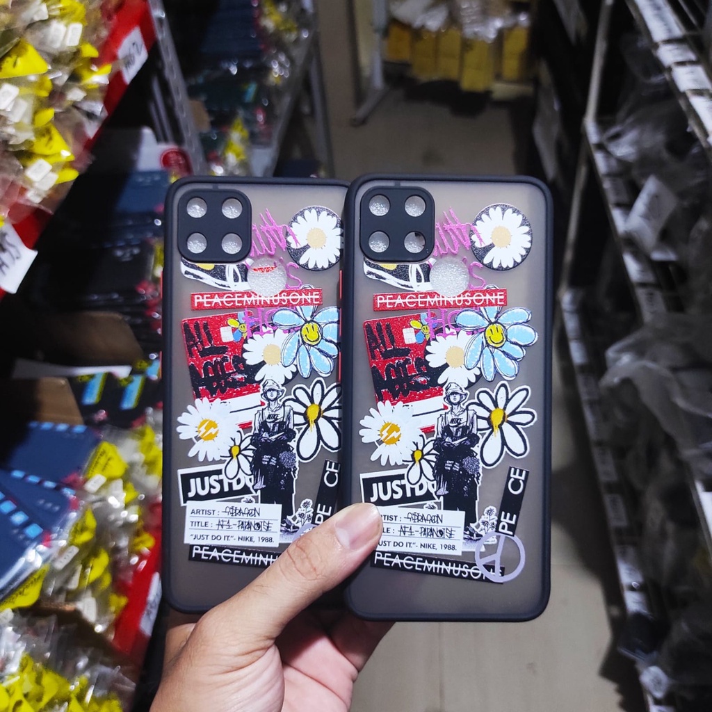 Case HP Narzo 30A 20 Realme C15 C12 C25 Hard Casing ONE PIECE Lens Protection Terbaru