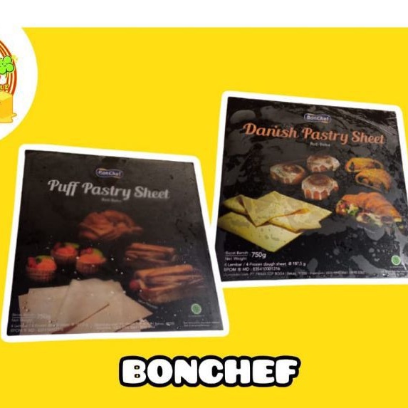 BonChef Puff Pastry Sheet (Only Gosend Palembang)