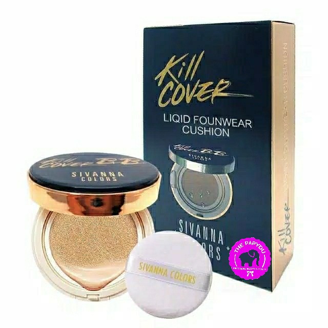 PAPYDU SIVANNA BB Kill Cover Liqid Founwear Cushion + with 1 refill in the box ORIGINAL