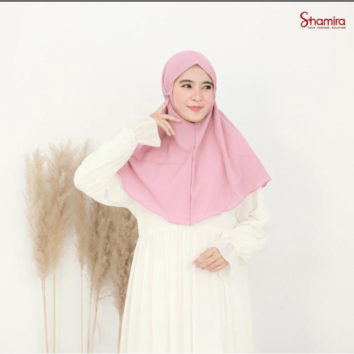 Hijab Bergo Maryam Diamond Crepe Premium By Shamira 50k Get 3