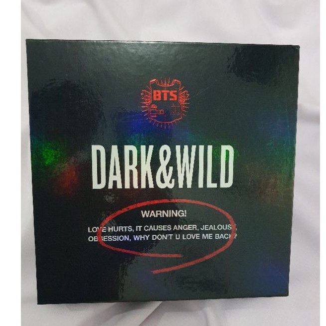 (READY) ALBUM BTS DARK AND WILD UNSEALED OFFICAL