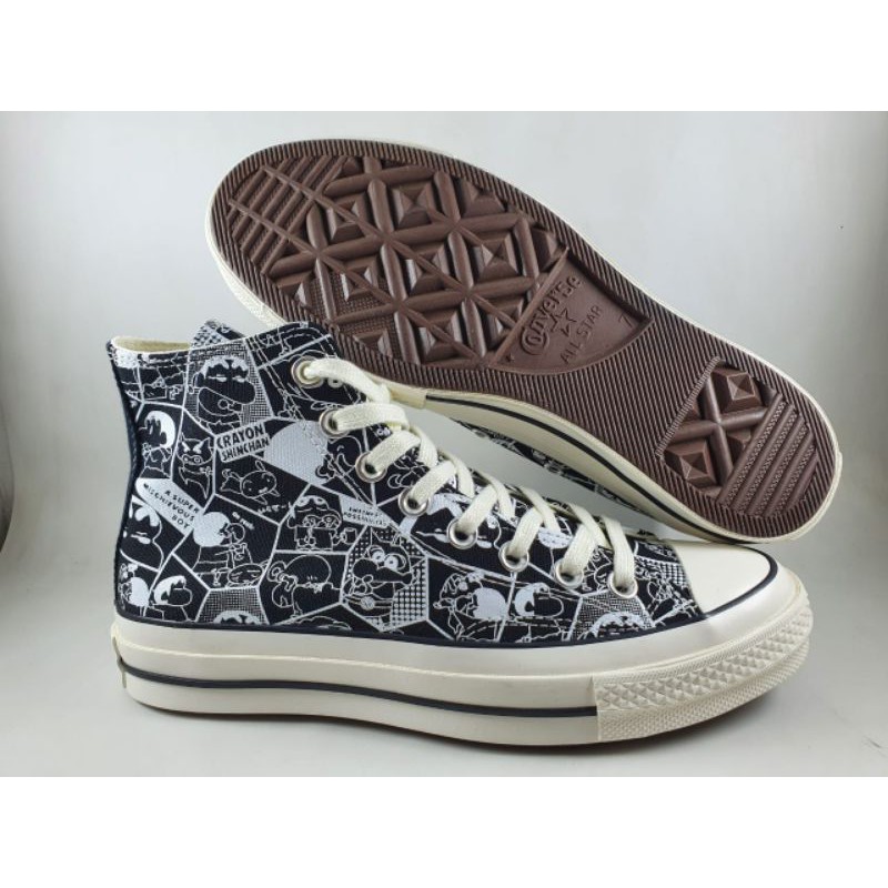 

Crayon Sinchan X Converse 70s High Black (free tali sepatu extra)