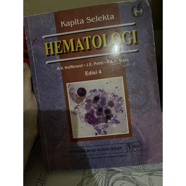 Kapita selekta hematologi ed 4, second