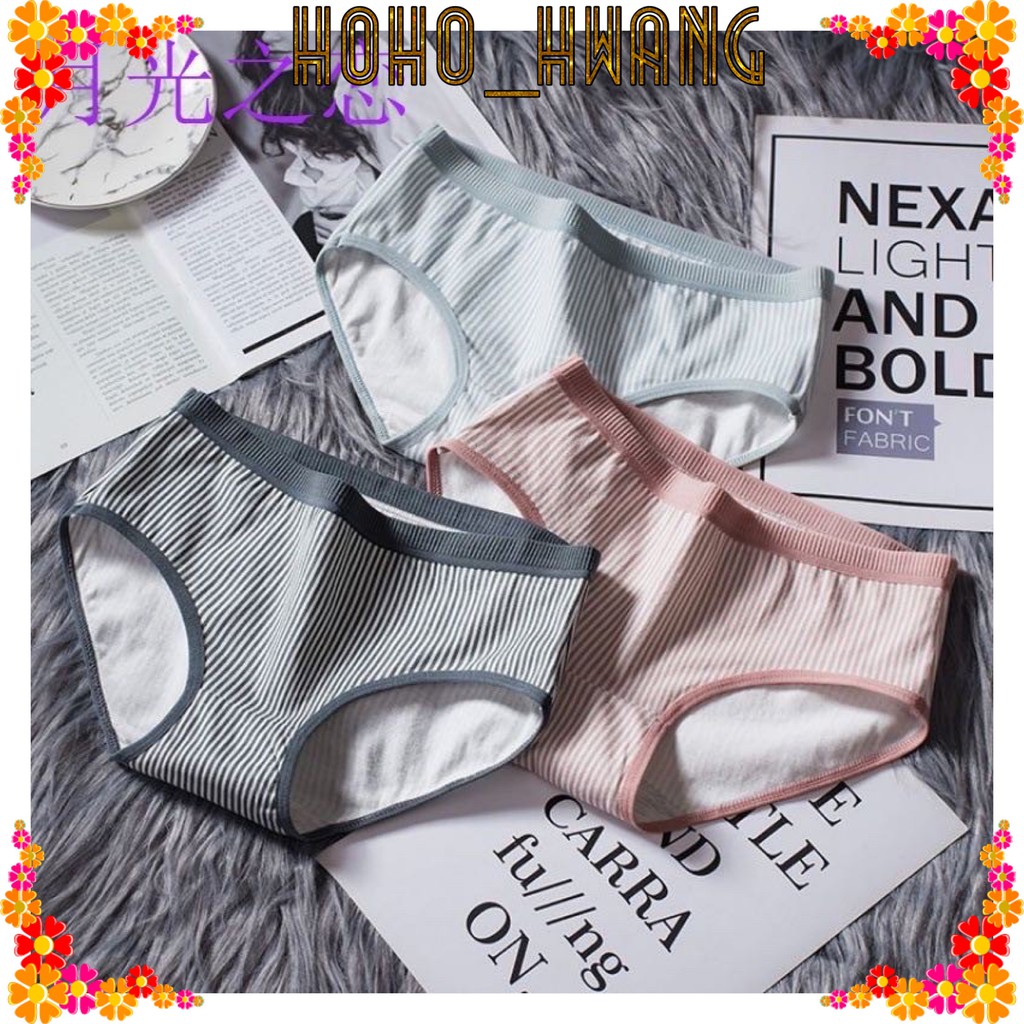 HOHO_HWANG (C-166)Jepang CD imut fashion Undies Celana Dalam Wanita Polos high quality katunimport