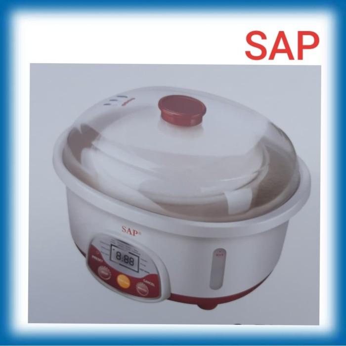 STEW POT COOKER / SLOW COOKER SAP 25DBG / 2,5 Liter Micro Computer