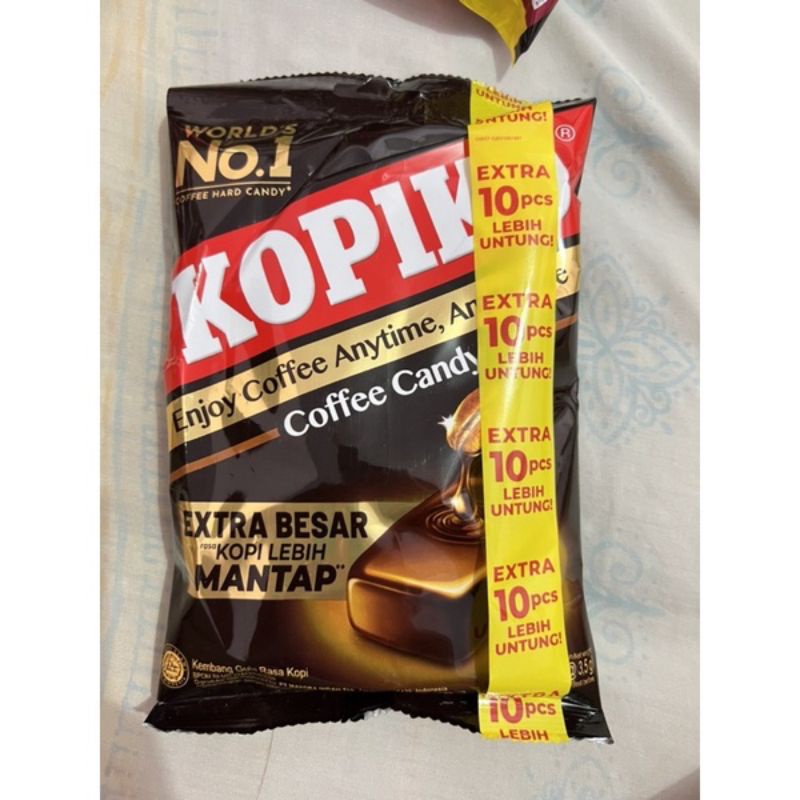 Permen Kopiko Cappuccino Candy isi 60 pcs EXTRA BESAR