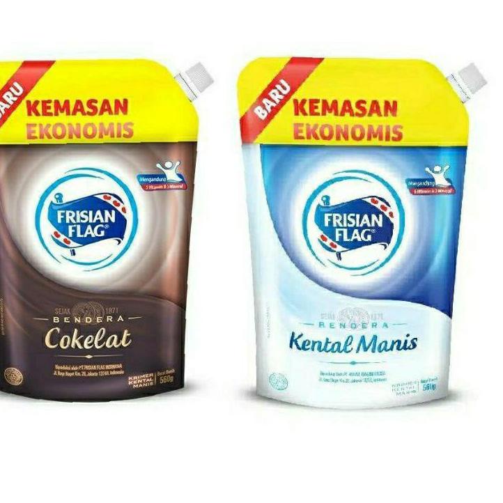 

⛄No Lirik!! Susu kental manis Frisian Flag Pouch 545/560ml #DISKON