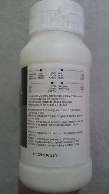 

H7Y Fabric Medium / Textil Medium 118 ml Liquitex Professional