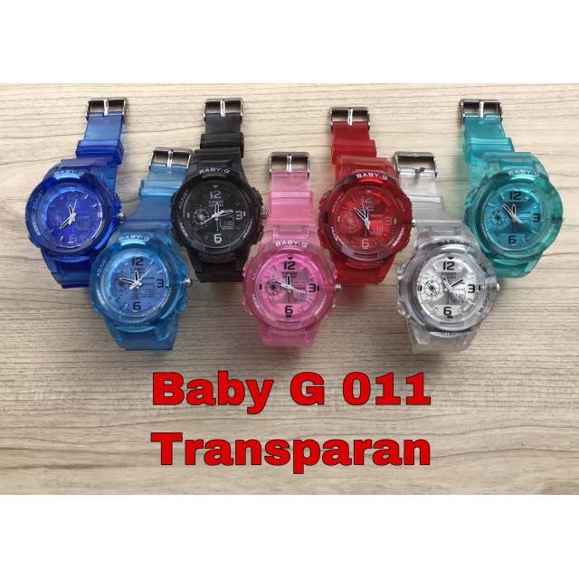 Jam Tangan Casio Baby G transparan 011