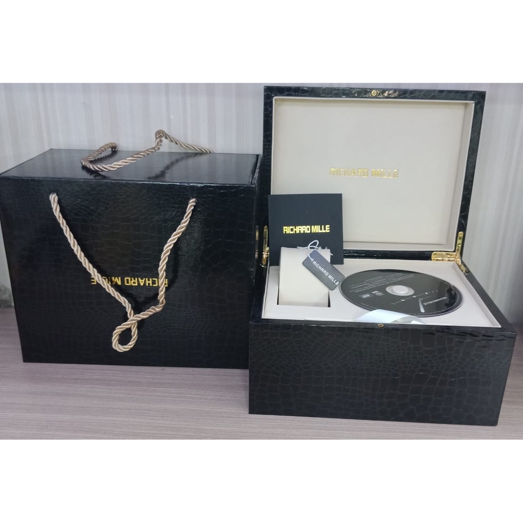 Box Kotak Jam Tangan Original Richard Mile RM Include CD