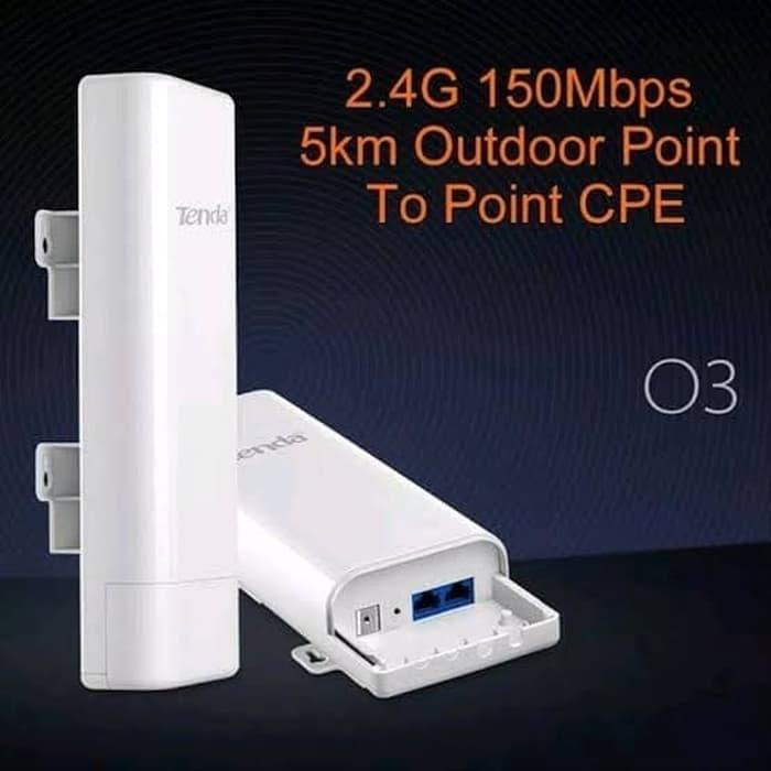 TENDA O3 5km Outdoor Point To Point CPE - TENDA 03 Wireless Router