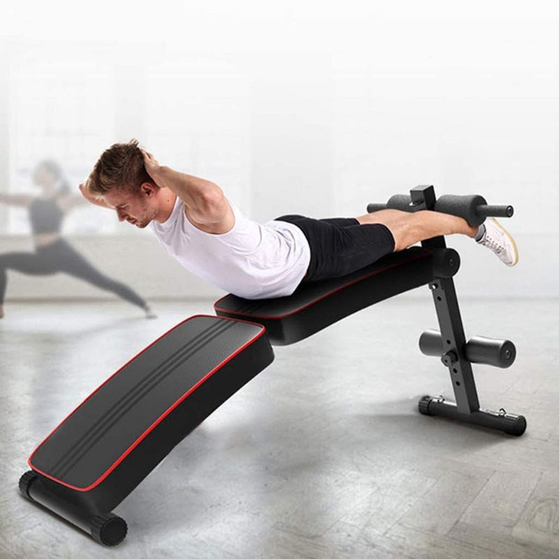 TMT Kursi Alat Fitness Gym Bench Press Abdominal Muscle Exercise Foldable