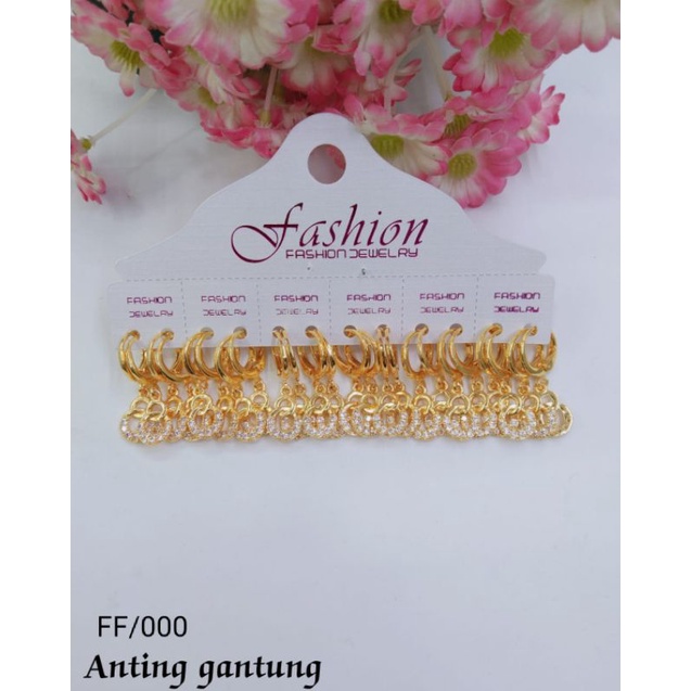 anting xuping/anting wanita xuping berlapis emas anting/remaja