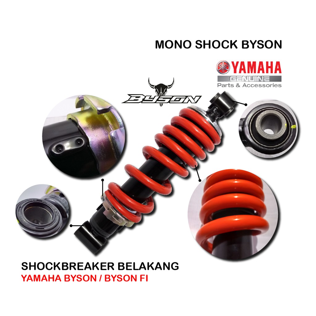 Original Shockbreaker Byson Mono Shock Belakang Yamaha Bison