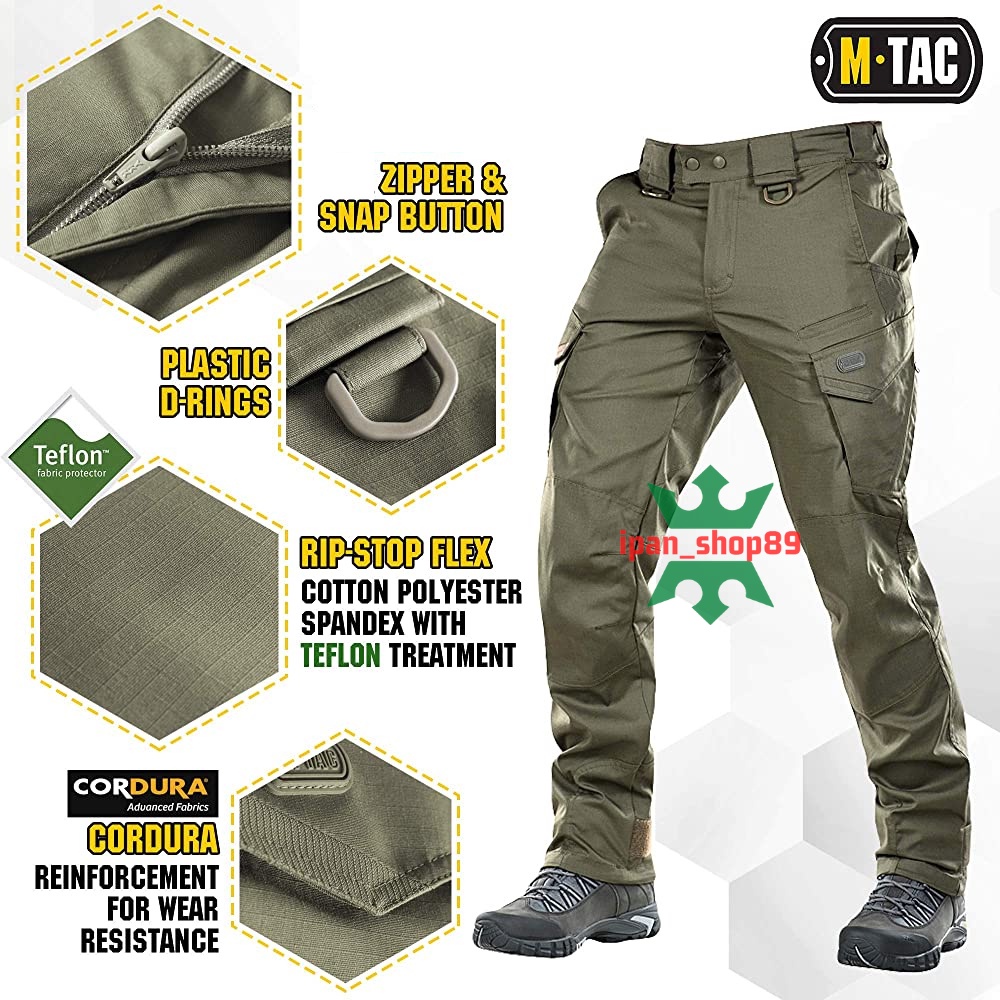 CELANA TACTICAL MTAC HIJAU ARMY / CELANA OUTDOOR PANJANG MTAC