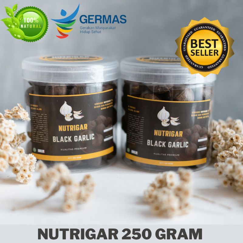 

Black Garlic Bawang Hitam NUTRIGAR Premium 250 Gram