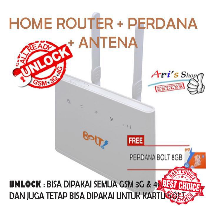 PROMO HARGA MURAH HOME ROUTER HUAWEI B310 BOLT 4G LTE UNLOCK GSM 3G 4G PERDANA - MODEM