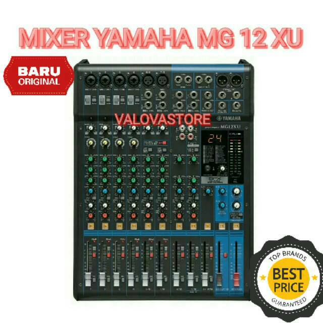 Mixer Yamaha Mg 12xu 12 Chanel Original Shopee Indonesia