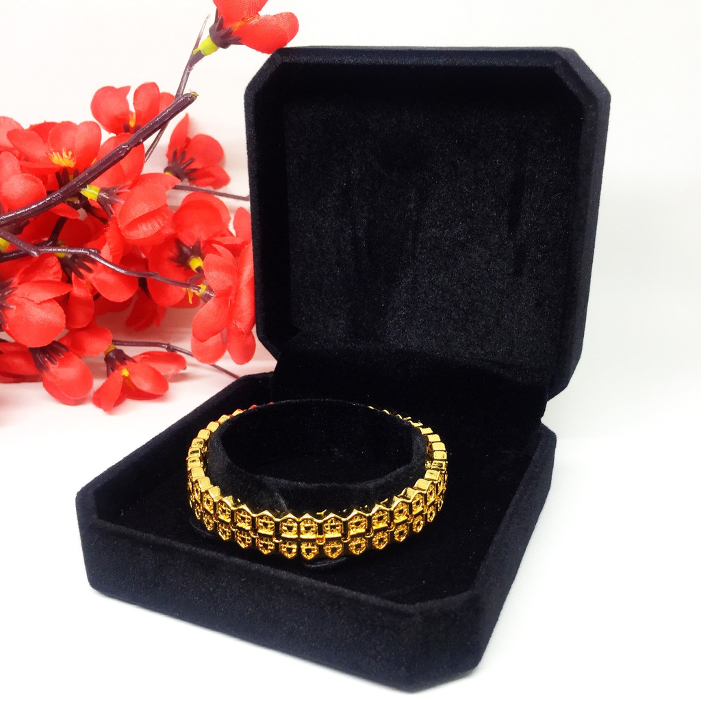 Kotak  Perhiasan Gelang Bangle Box Velvet Bludru - BX006