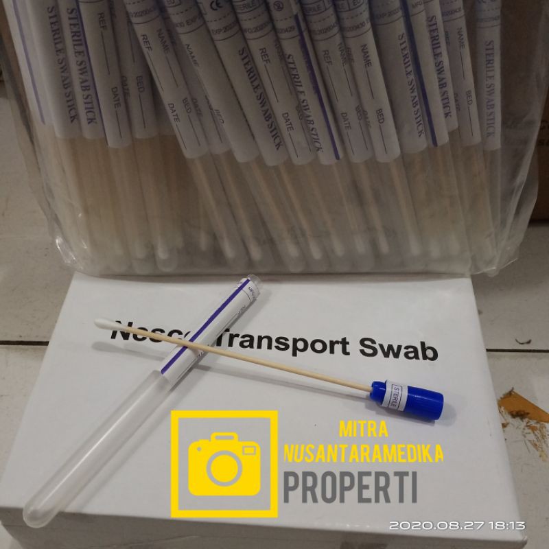 Nesco Transport Swab /Nesco Cotton Swab Sterile / Lidi Steril