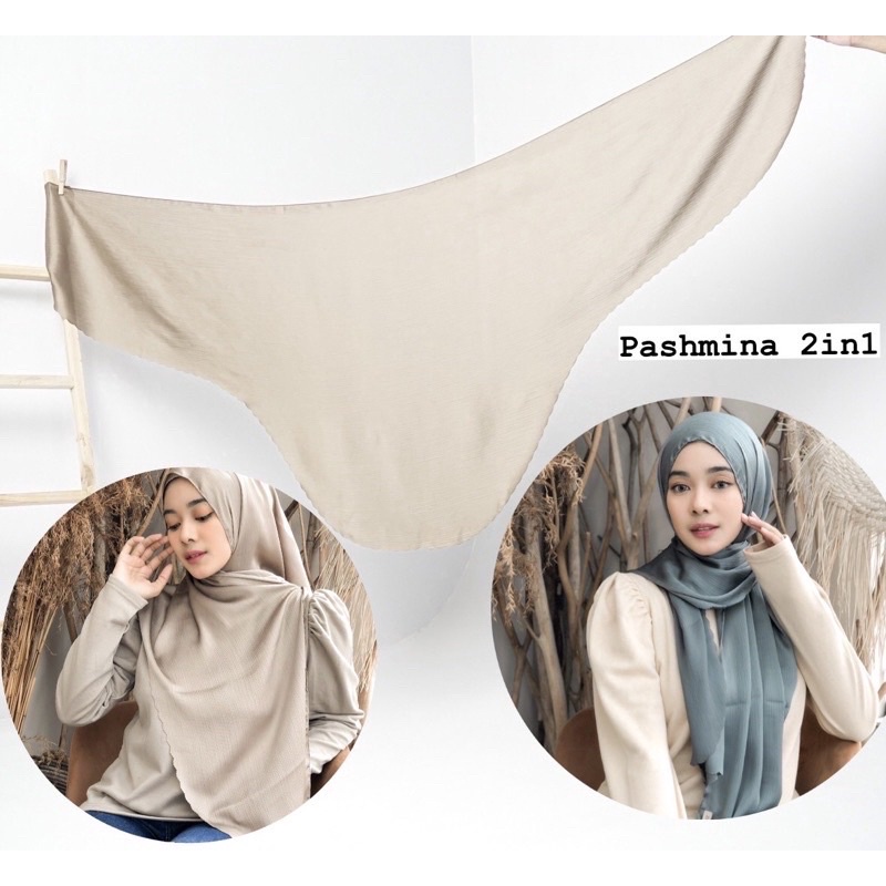 PASHMINA SIMPLE Texture Silk by Dippew (Exclusive)