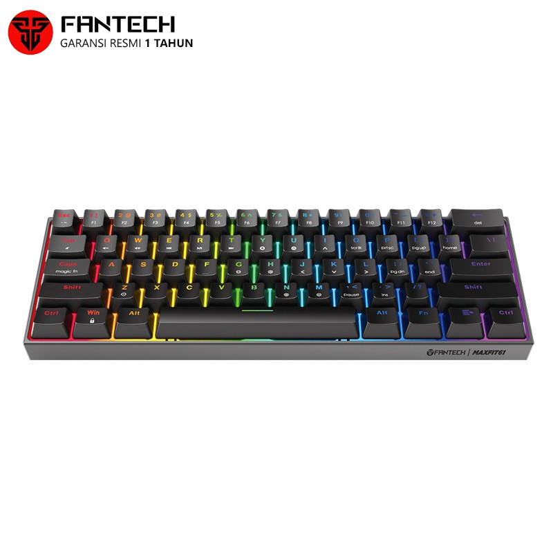 Fantech MAXFIT61 MK857 60% Keyboard Gaming Mechanical-8