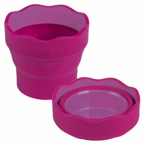 

Mudah Faber Castell Clic&Go Foldable Water Cup Gelas Cat Air Bisa Lipat Trendi