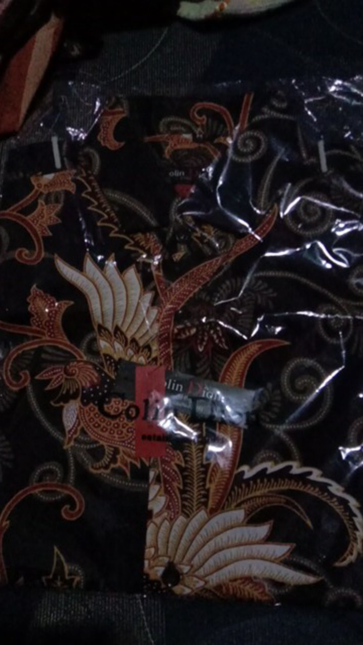 Kemeja Batik Pria Slim Fit Katun Colindion Baju Batik Pria Slim Fit Keren Cbs706