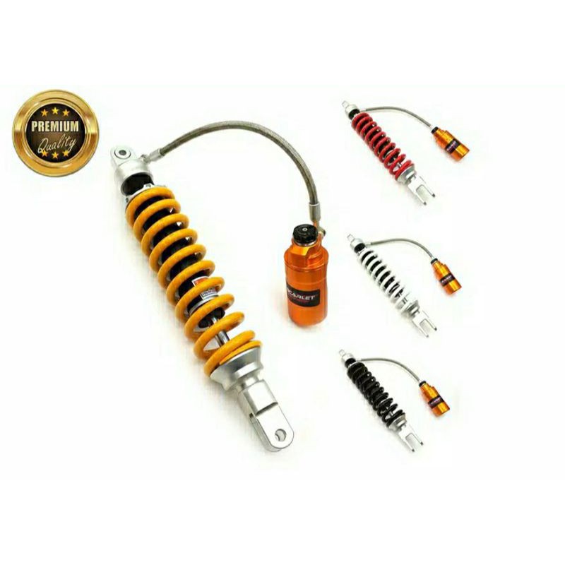 Variasi KLX Shockbreaker Monoshock SCARLET MX 1768 KLX 150 Tabung Pisah