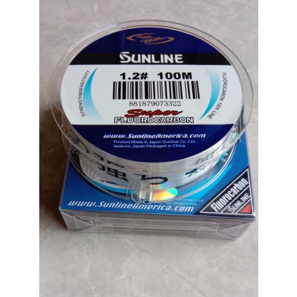 Senar Pancing SUNLINE super FLUOROcarbon 100%