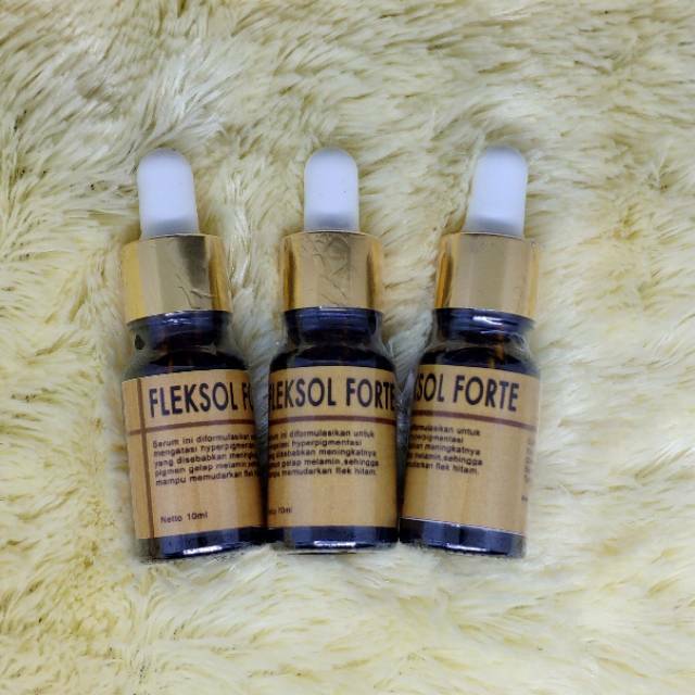Serum Fleksol Forte 10ml / Serum Flek hitam / Serum Penghilang Flek