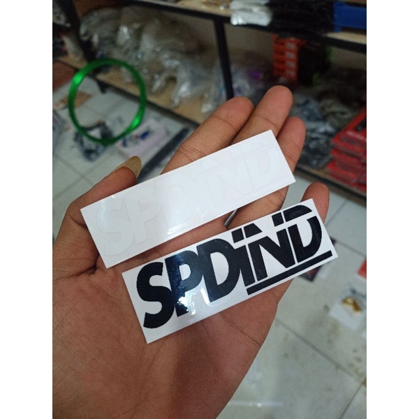 

sticker spdind cutting hitam putih