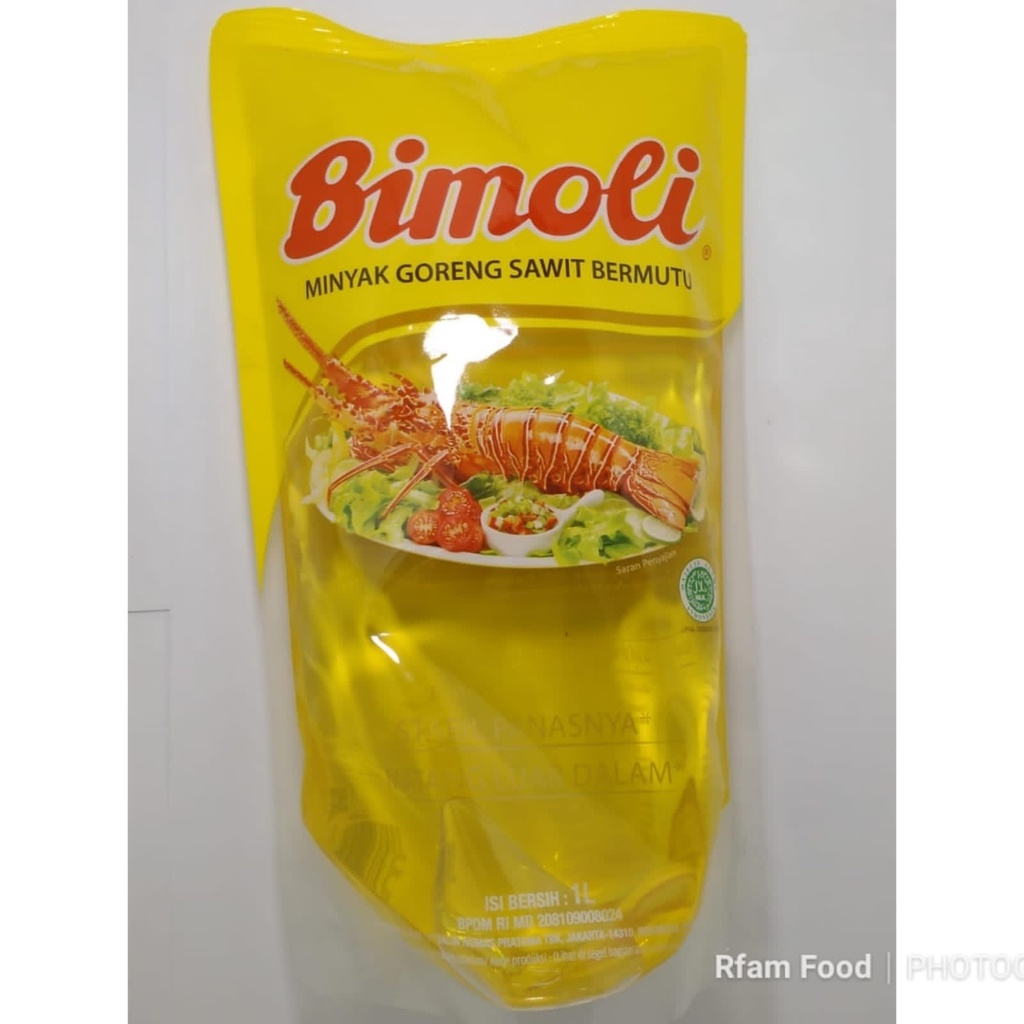 

BIMOLI 1 LT POUCH MINYAK GORENG SAWIT BERMUTU 1LITER MINYAK SAYUR
