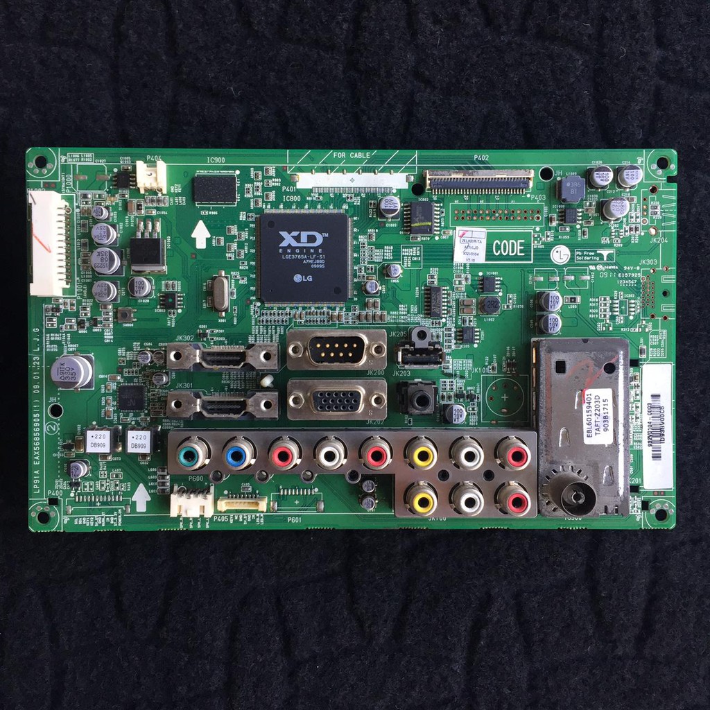 MB - MAINBOARD - MESIN TV LG 26LH20R - 26 LH 20 - 26 LH - 26LH - 26 - R