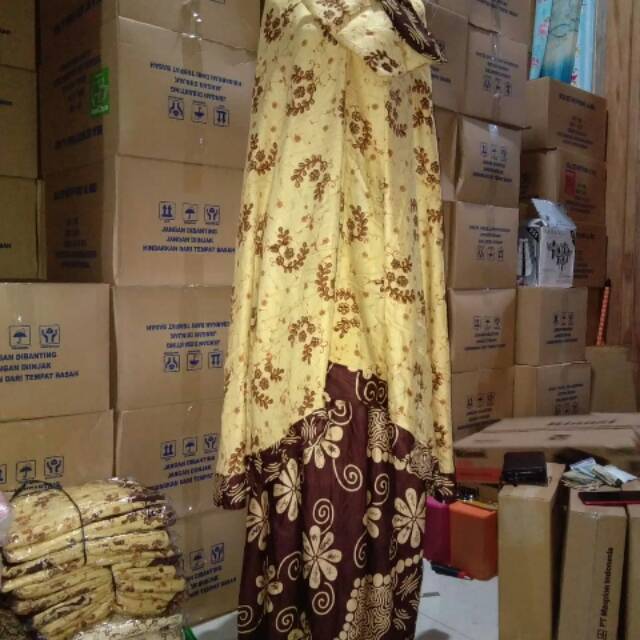 Mukena bali motif batik