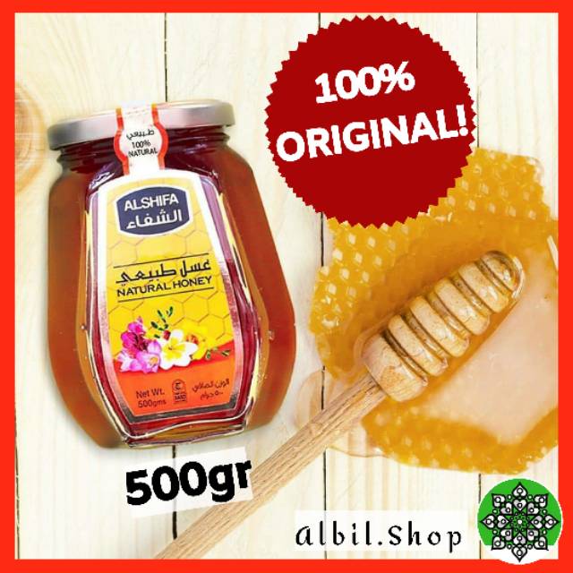 

ALBIL - MADU AL SHIFA 500gr ORIGINAL NATURAL HONEY