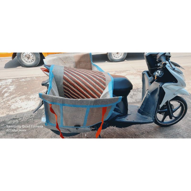 tas kronjong / tas motor ukuran jumbo. bahan goni