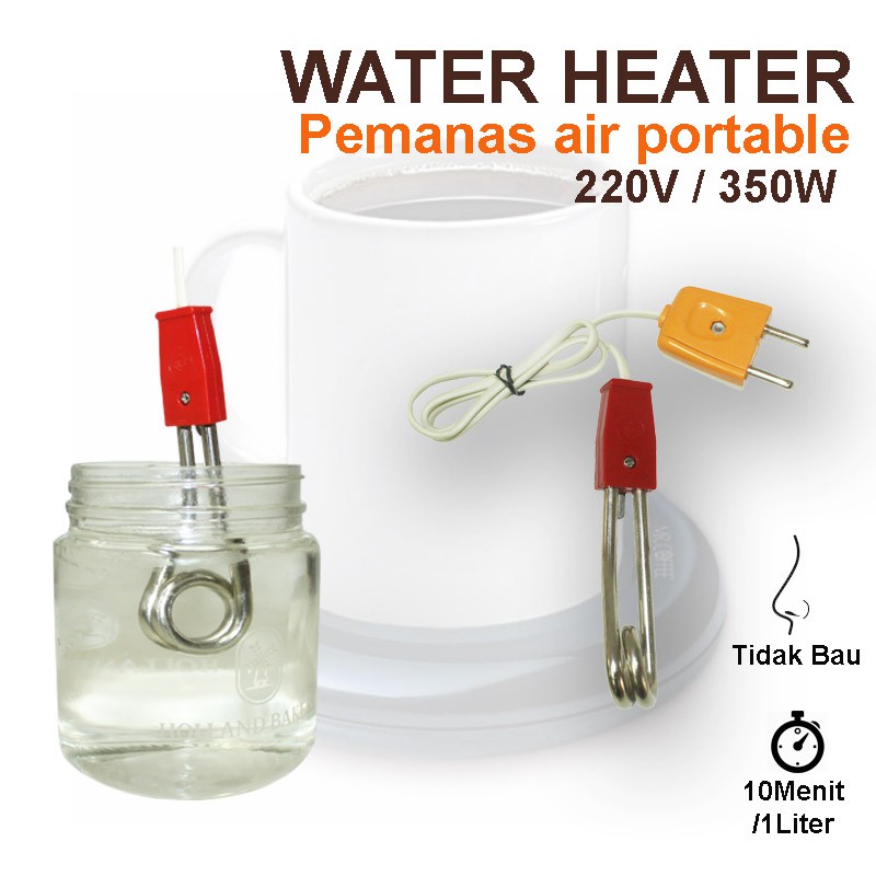 Eelic Whl J350w Water Heater Listrik 220v 350w Pemanas Air Portable Mudah Di Gunakan Shopee Indonesia