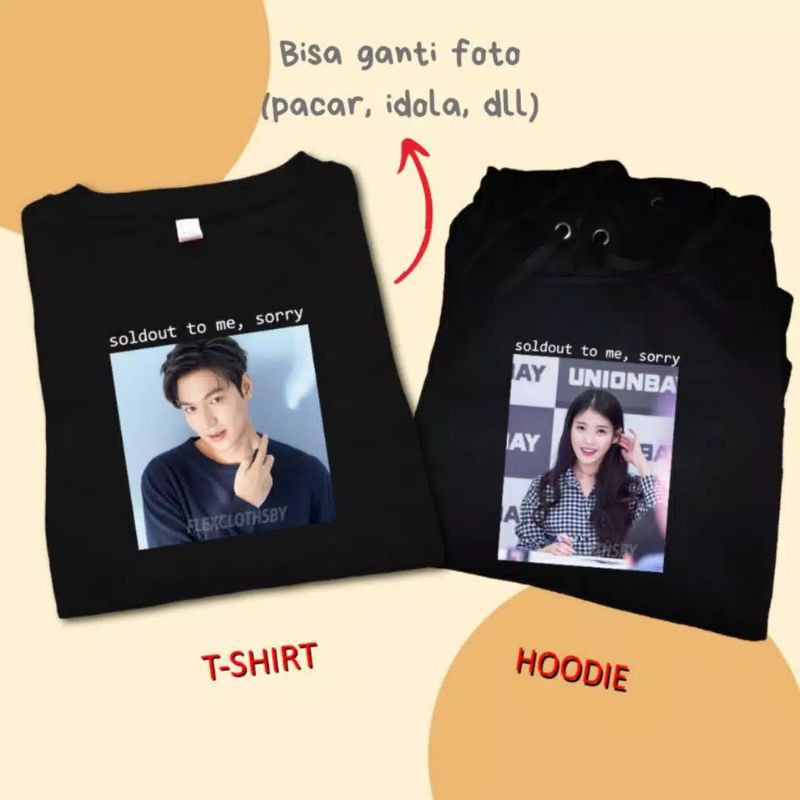 HOODIE CUSTOM SABLON FOTO CUSTOM NAMA / HOODIE SABLON DESAIN SENDIRI