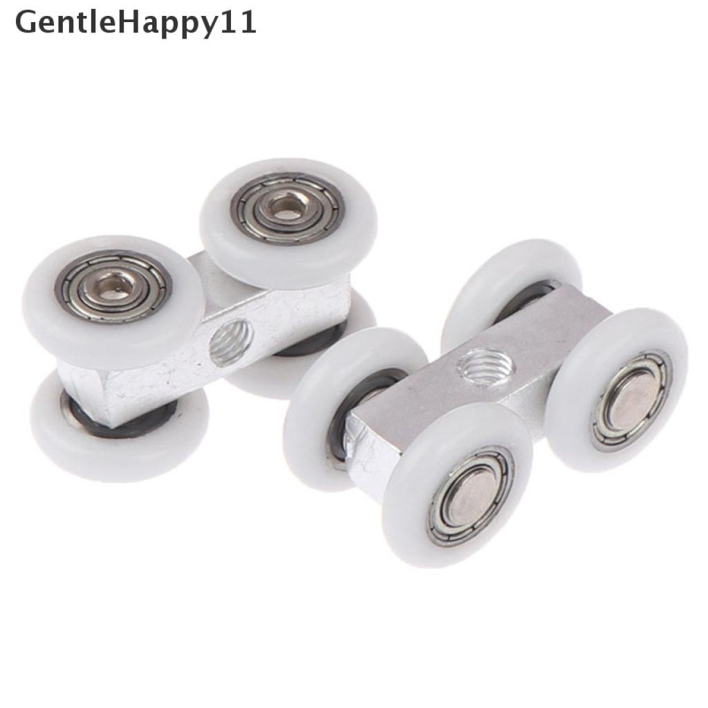 Gentlehappy Roda Pintu Geser 21MM Untuk Kamar Mandi / Lemari Pakaian